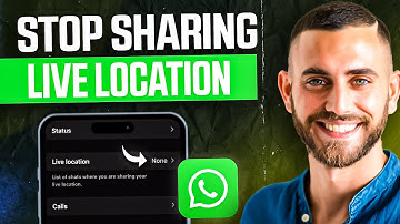 How to Stop Sharing Live Location on WhatsApp iPhone (2025) | Easy Guide