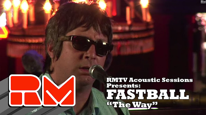 The Way Acoustic version - Acoustic performance video thumbnail