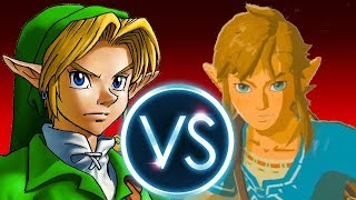 Breath of the Wild ||VS|| Ocarina of Time | GAMING SHOWDOWN of the CENTURY