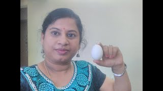 Fresh Egg Test/తాజ కొడి గుడ్డు తెలుసుకొవడం ఏల /How to find fresh Eggs in Telugu/