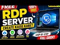 Free RDP server create #freerdp #rdp #rdpfree online RDP create kaise kare