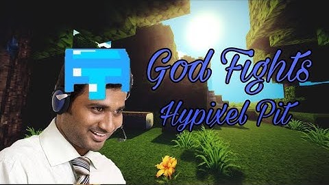 God Fight on Hypixel Pit! 1v1 With ee16 (Hypixel Pit)