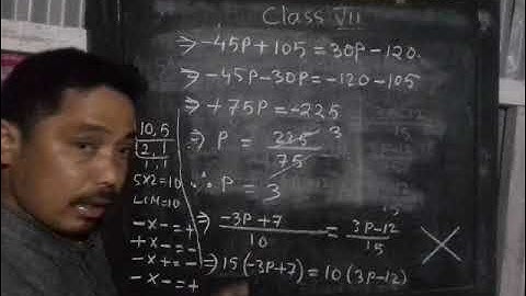 methods of solving linear equations in one variable