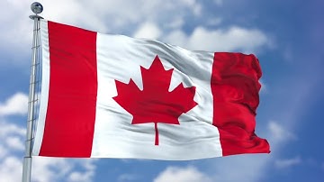 Canada Flag Animation Motion Graphics