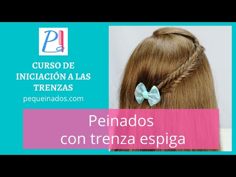 Como hacer trenzas de espiga