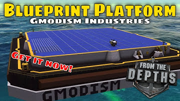 Blueprint Style Building Platform Download - From The Depths