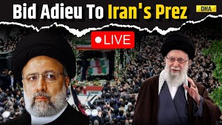 Live: Thousands march in Iran to mourn President Raisi on final day of funeral rites|Mashhad |Tehran
