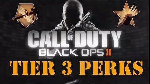 BLACK OPS 2 - TIER 3 PERKS ANALYSIS (New Black Ops 2 Info)