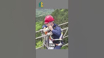 Người công nhân làm trên cao vất vả #nhalapghep #côngnhân #xâydựng