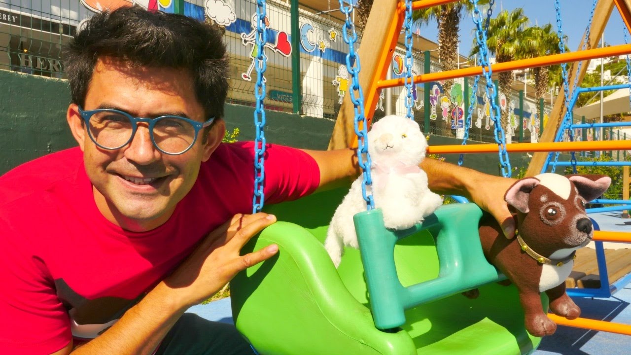 Hayvan bakma oyunu. Nail Baba oyun parkında