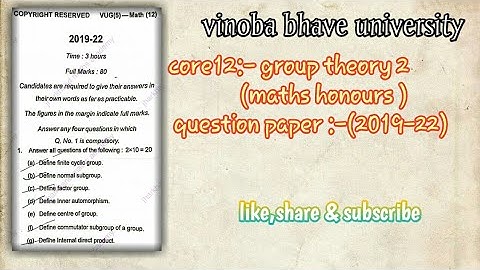 vbu maths semester 5 question paper 12 2019-22