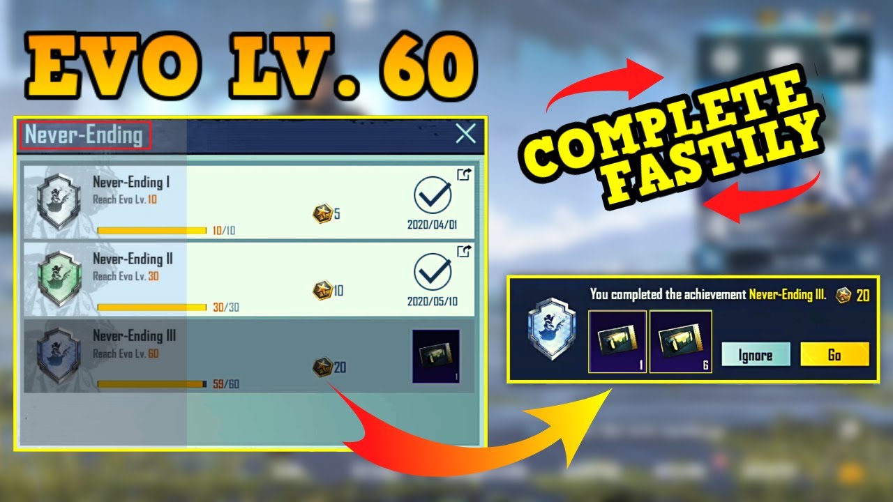 How To Complete Never Ending Achievement Fastily 2021 | New Trick To ...