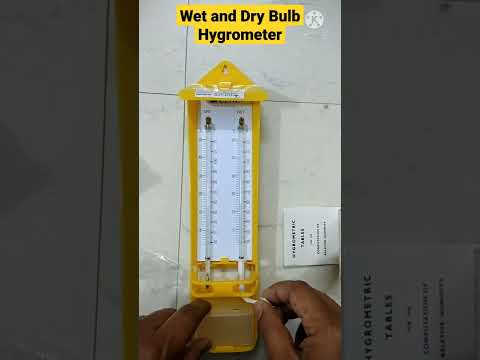 Zeal Wet & Dry Bulb Hygrometer | Mason’s Type Humidity & Temperature Meter YouTube video thumbnail