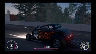 Traffic Car Does A Sideflip