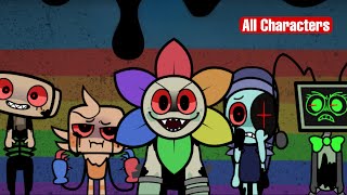 Dandys World Incredibox - All Characters - Beatblox V1 The Drawing Board