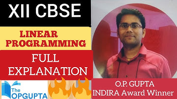 Linear Programming Class 12th | LPP Explained in detail | CBSE | Full Marks | Manufacturing Problem