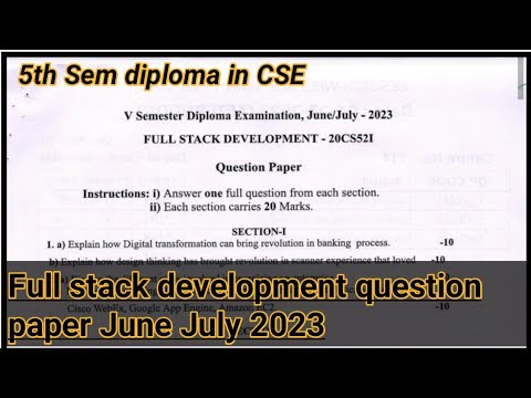 Full stack development