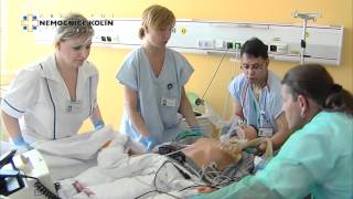 Simulovana resuscitace nemocnice Kolin
