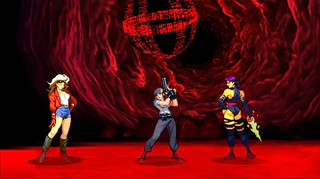 Marvel VS Capcom 2 - Rogue/Jill/Psylocke - Expert Difficulty Playthrough