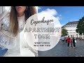 Copenhagen Apartment Tour // This is what you will get in Copenhagen vs. New York City