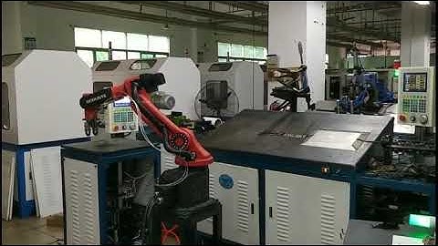 China Prima 3d wire bending machine With auto unloading robot arm