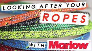 HOW TO CLEAN YOUR SAILING ROPES - Sailing Rope tips from Marlow Ropes screenshot 4