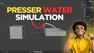 Blender Me High Pressure  Water Simulation | Realistic Liquid Simulation Hindi | Blender Tutorial