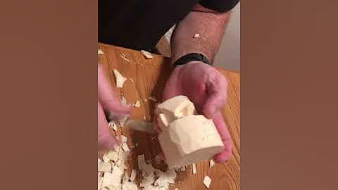 Hand carve a Scout Cowboy Bolo Tie with only a knife
