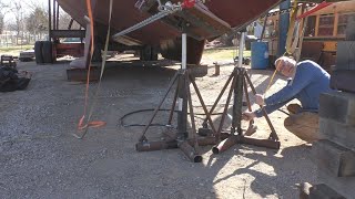 Airplane Jacks or Boat Jacks - Lifting Seeker's Bow