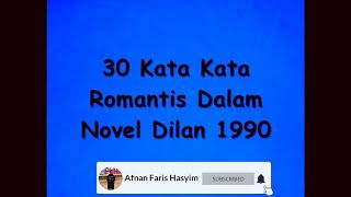 Kata-Kata Dilan Dan Milea Yang Bikin Baper