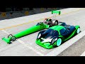 Nitro top fuel dragster vs devel sixteen alien engine at special stage route x
