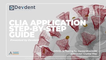 CLIA Application Walkthrough For Dental Providers