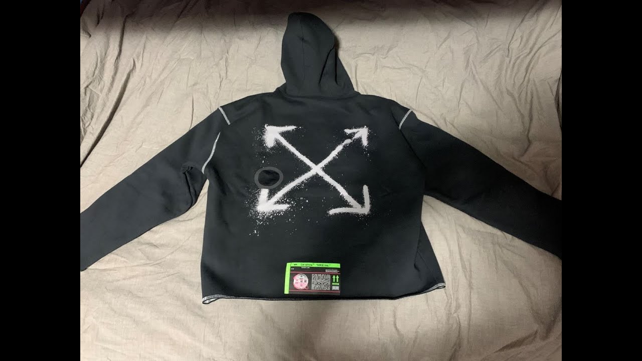Unboxing New Off White X Nike Hoodie Youtube