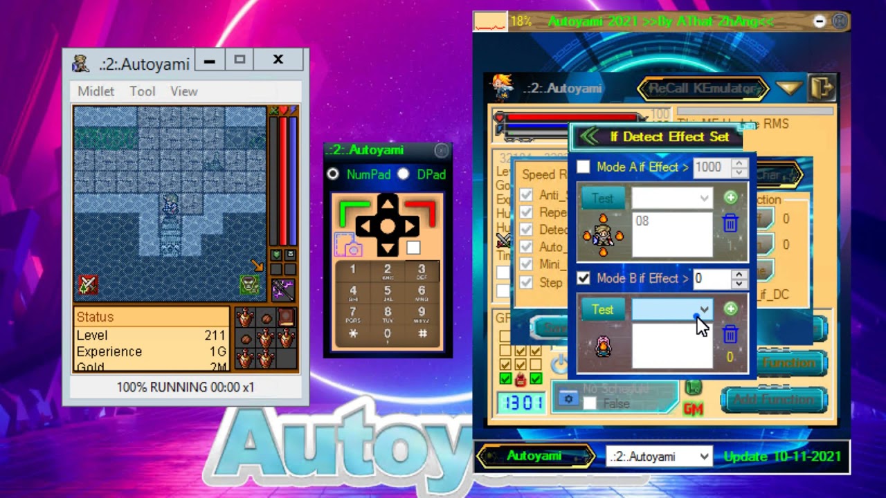 Autoyami Tutorial Hunt Manticrab Bot Setting Step Mode