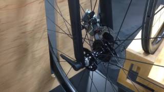 2017 NAHBS Mavic Speed Release in action