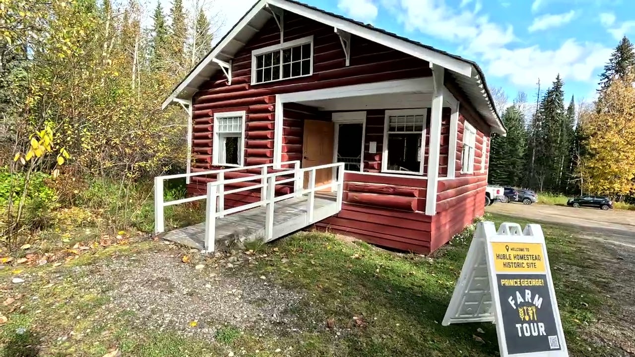 Highway No 97   Von Prince George zu einem historischen Bauernhof und zu einem Eisenbahnmuseum