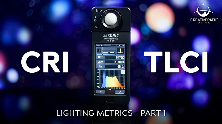 Part 1 | What is CRI and TLCI? Demystifying Lighting Metrics with the Sekonic C-800