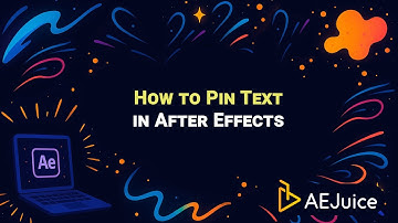 How to Pin text in After Effects – AEJuice Tutorials