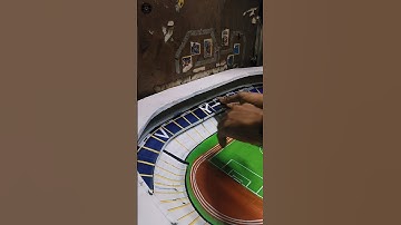 DiY Football Stadium By Cardboard | Part 10 #football #saltlakestadium #artandcraft