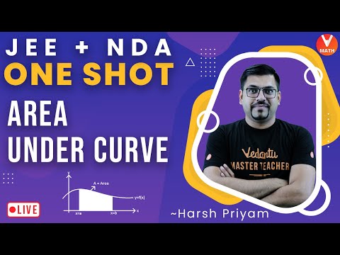 Area Under Curve In One Shot | CBSE Class 12 Maths in One Shot | Harsh Sir | Vedantu Math