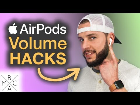 Video: Snadné způsoby ovládání hlasitosti na AirPods: 5 kroků