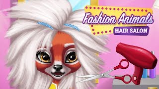 Fun Fashion Animals Hair Salon - Little Girls Pet Animal Makeover App For Kids screenshot 4