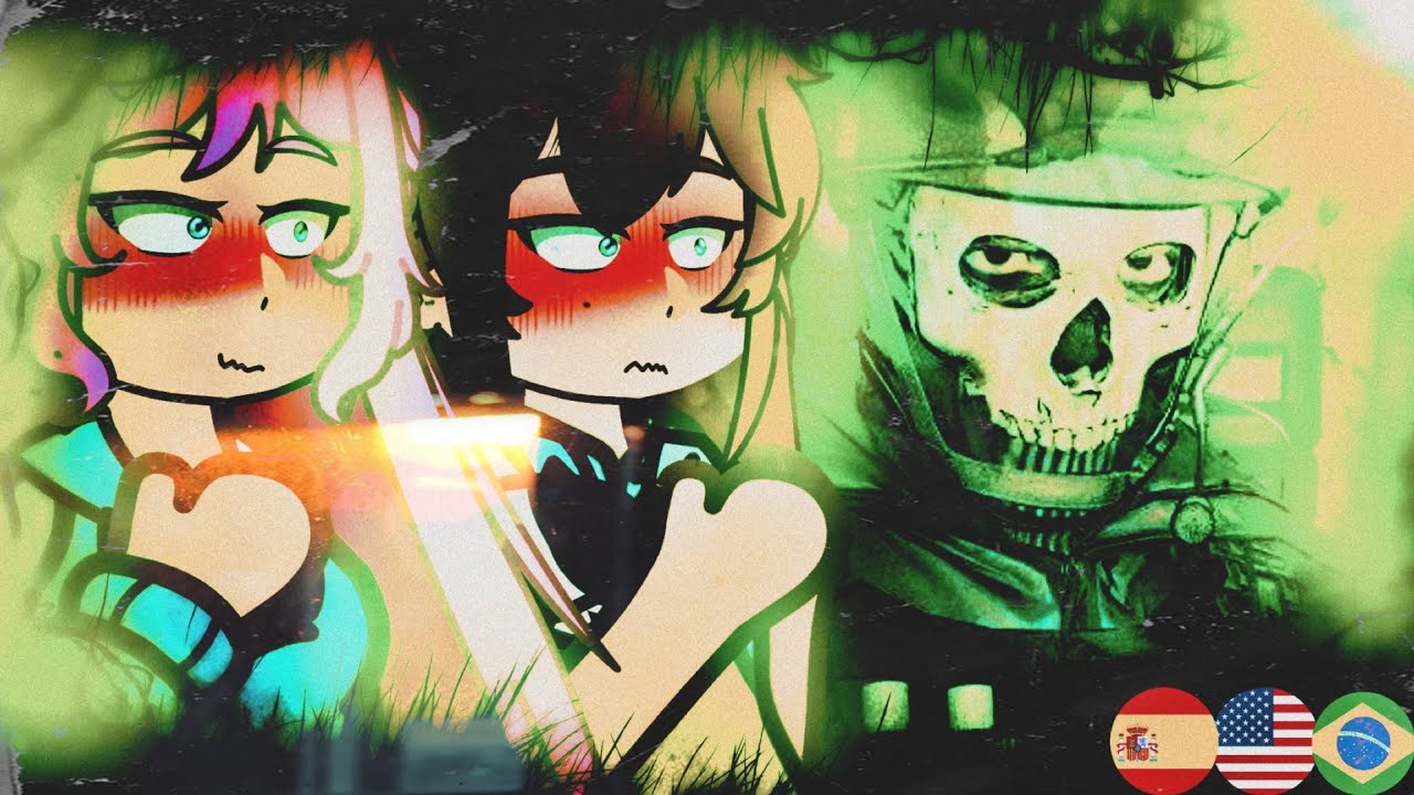 🇺🇸/🇧🇷/🇪🇸 Fuufu Ijou Koibito Miman React to Jirou as Ghost – Gacha React