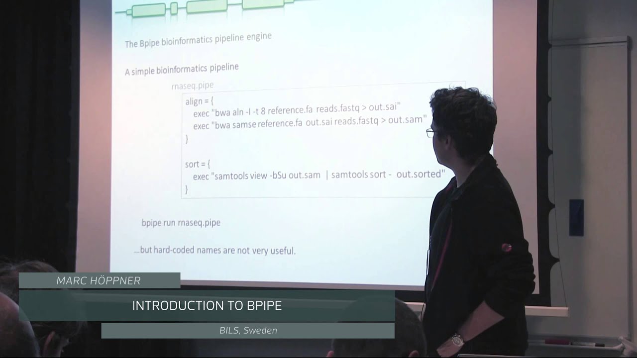 Introduction to Bpipe - Marc Höppner, BILS, Sweden