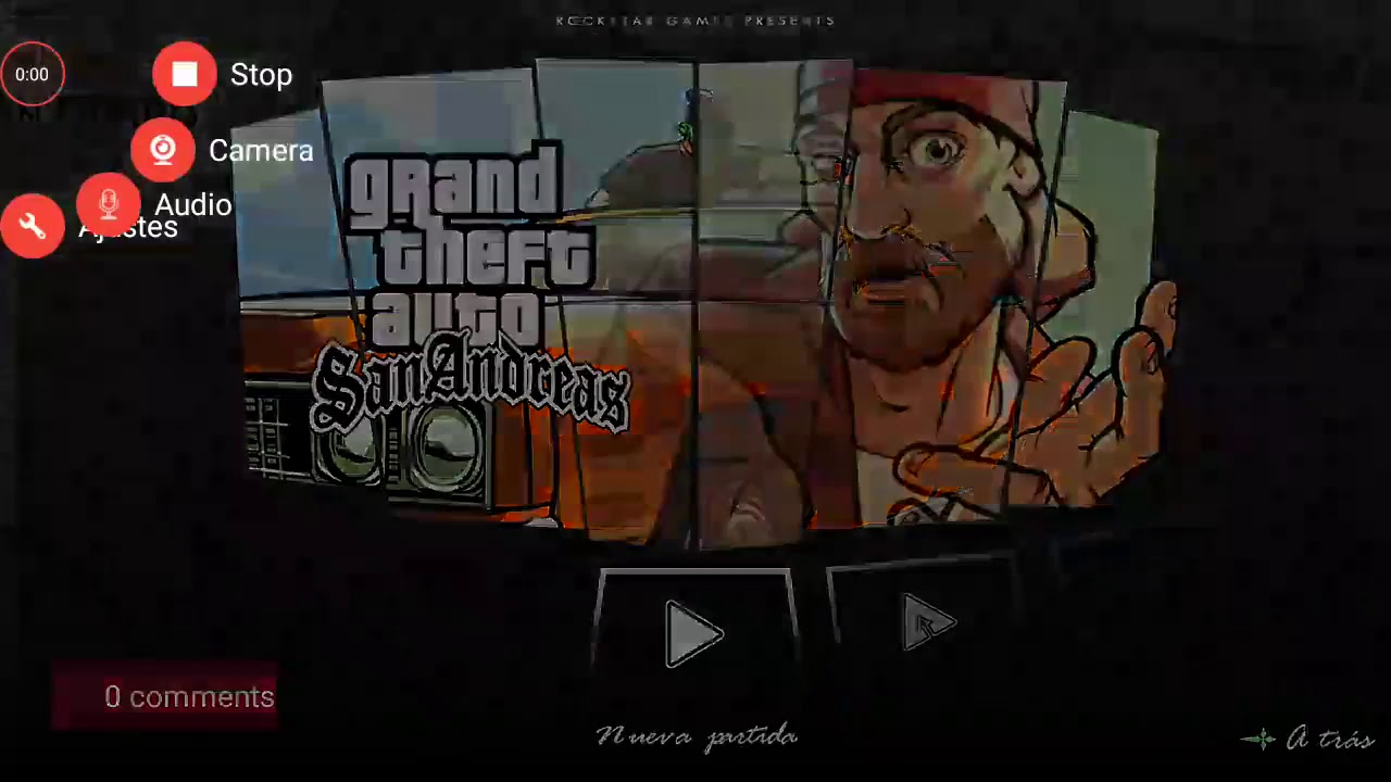 Grand theft auto san andreas para android en VIVO - YouTube