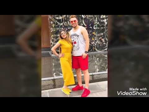 احمد حسن و زينب على اغنية بوسة ع المشاريب