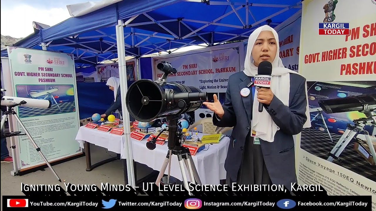 Future of Ladakh in Hands of Young Innovators | LG Kavinder Gupta at Science Expo Kargil