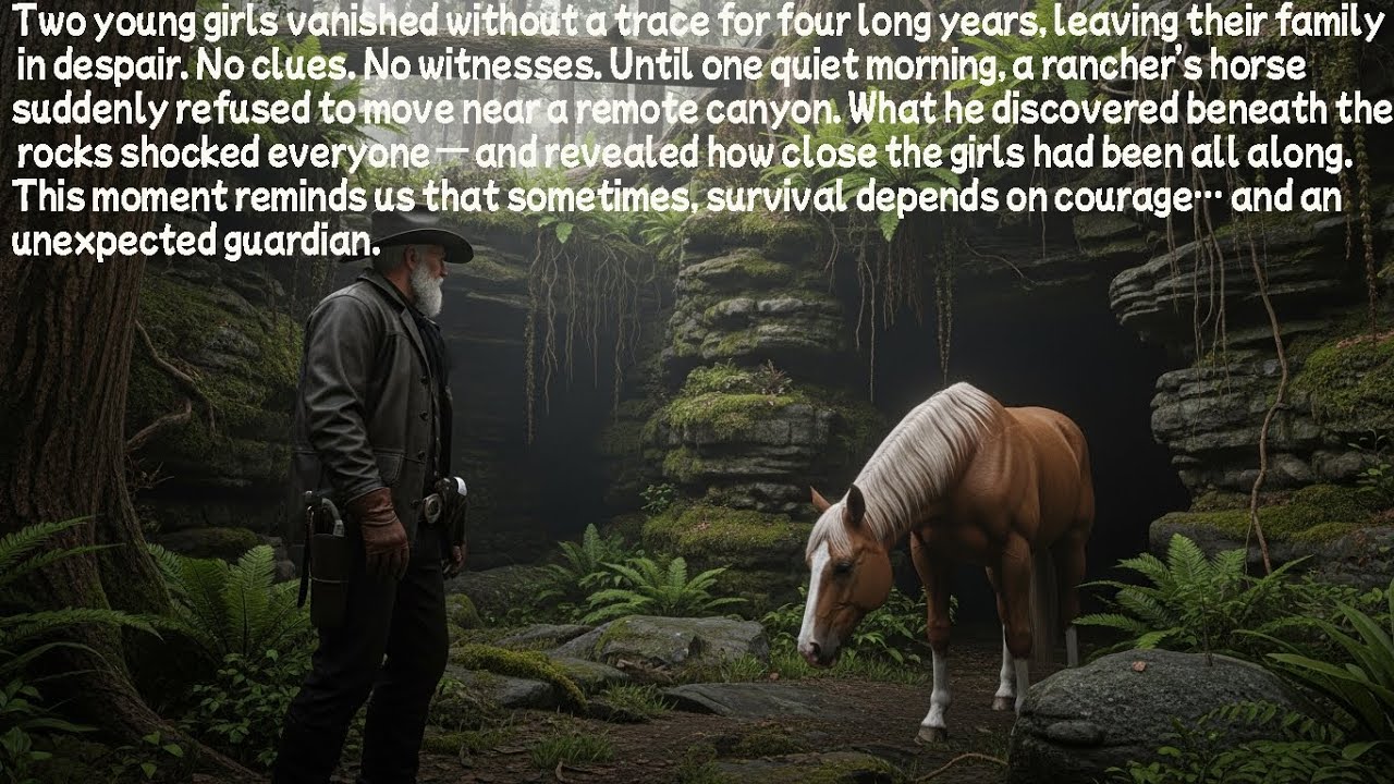 Two Girls Vanished for 4 Years…Until a Rancher’s Horse Refused to Leave a Hidden Canyon