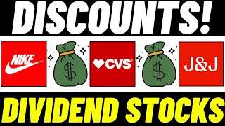 3 DISCOUNTED Dividend Stocks To Buy Today At 52 Week Lows!