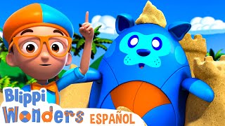 La arena | Blippi Wonders | Caricaturas para niños | Videos educativos para niños by Blippi Wonders Animación infantil  8,474 views 1 month ago 3 minutes, 42 seconds